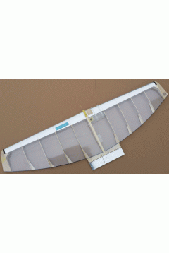 Model F2D " Trifonov silver"  wood with carbon trailing edge