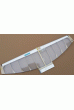 Model F2D " Trifonov silver"  wood with carbon trailing edge
