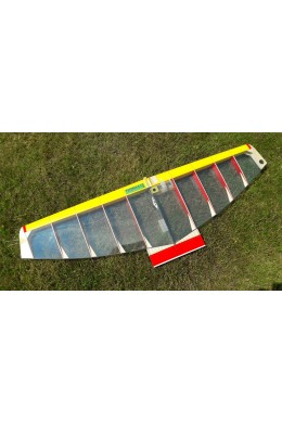 Model F2D "Trifonov"  carbon spars, the central rib carbon, fiberglass steering wheel.